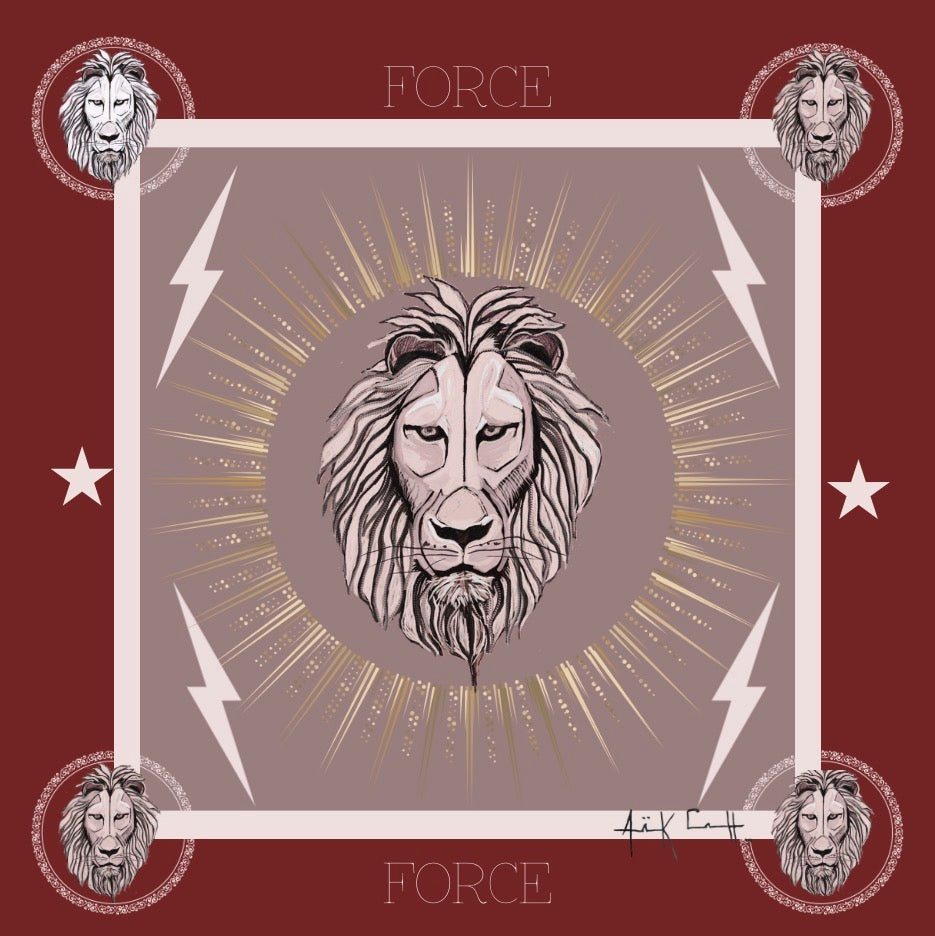 Foulard FORCE Bordeaux
